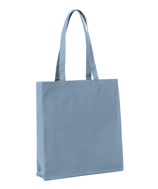 Nutshell Recycled Premium Canvas Spacious Shopper - Blue Haze