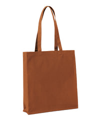 Nutshell Recycled Premium Canvas Spacious Shopper - Chestnut