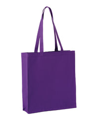 Nutshell Recycled Premium Canvas Spacious Shopper - Purple