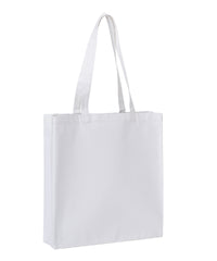 Nutshell Recycled Premium Canvas Spacious Shopper - White