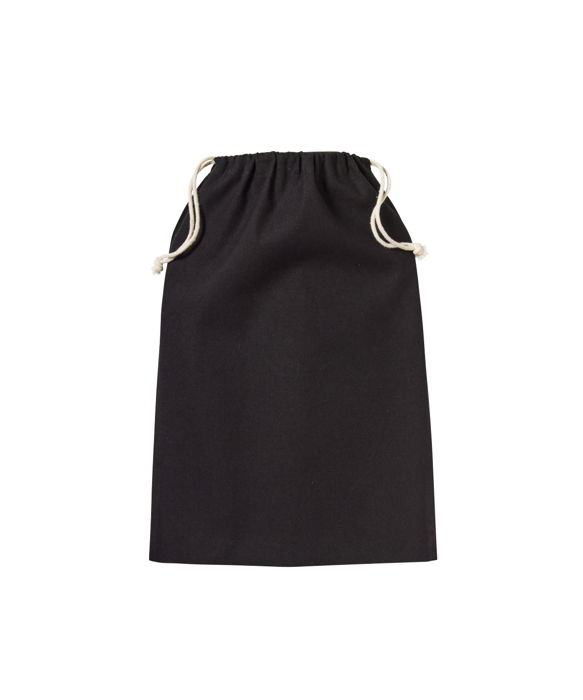 Nutshell Recycled Cotton Stuff Bag - Black