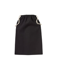 Nutshell Recycled Cotton Stuff Bag - Black