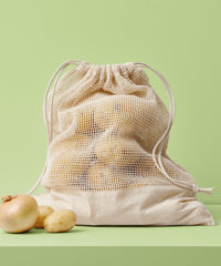 Nutshell Cotton Mesh Bag - Natural