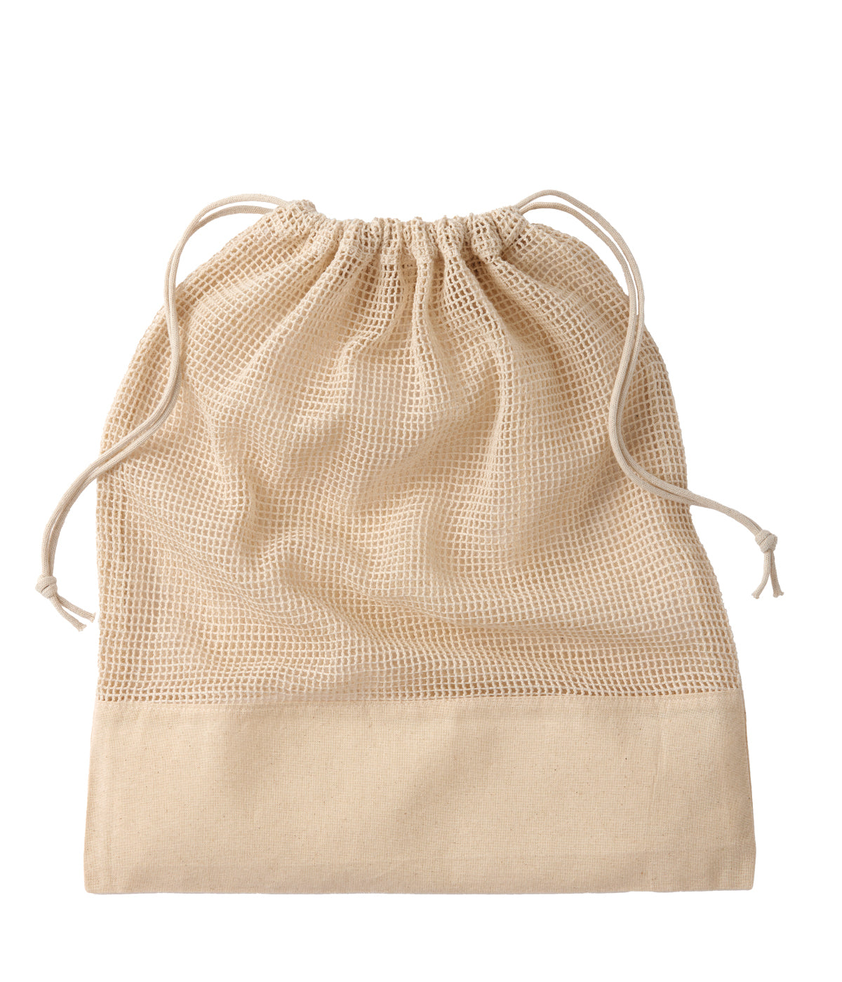 Nutshell Cotton Mesh Bag - Natural