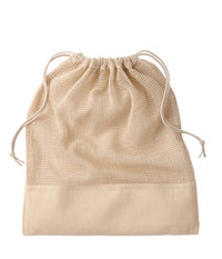 Nutshell Cotton Mesh Bag - Natural