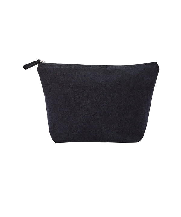 Nutshell Recycled Luxe Accessory Bag - Black