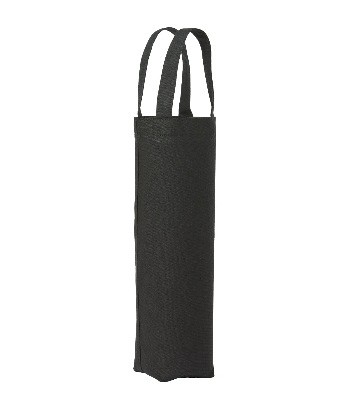 Nutshell Recycled Premium Canvas Bottle Bag - Black
