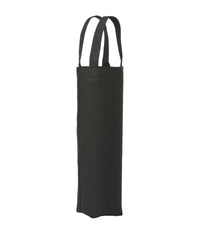 Nutshell Recycled Premium Canvas Bottle Bag - Black