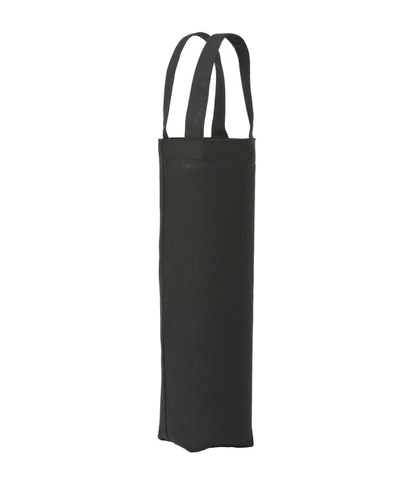 Nutshell Recycled Premium Canvas Bottle Bag - Black