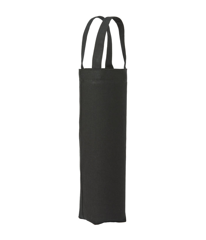 Nutshell Recycled Premium Canvas Bottle Bag - Black