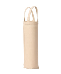 Nutshell Recycled Premium Canvas Bottle Bag - Natural
