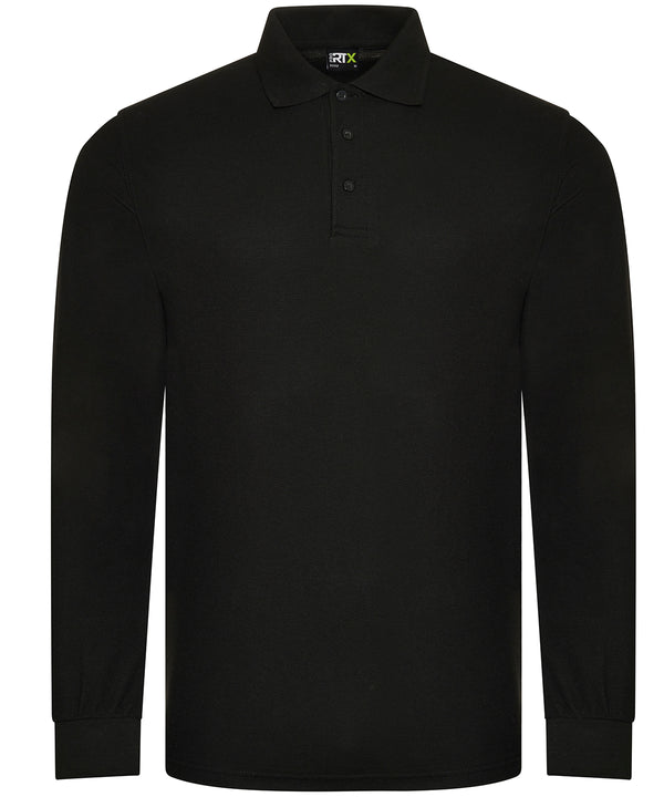 ProRTX Pro Long Sleeve Polo - Black