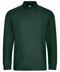 ProRTX Pro Long Sleeve Polo - Bottle Green