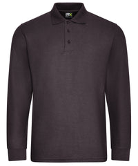 ProRTX Pro Long Sleeve Polo - Charcoal
