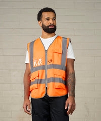Prortxhighvisibility Executive Waistcoat - HV Orange