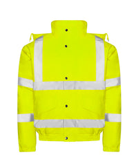 Prortxhighvisibility High Visibility Bomber Jacket - HV Yellow