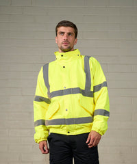 Prortxhighvisibility High Visibility Bomber Jacket - HV Orange