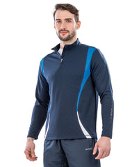 Spiro Trial Training Top - Black/Grey/White