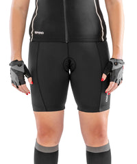 Spiro Women's Padded Bikewear Shorts - Black