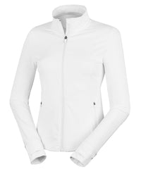 Spiro Recycled Women’s Fitness Jacket - White