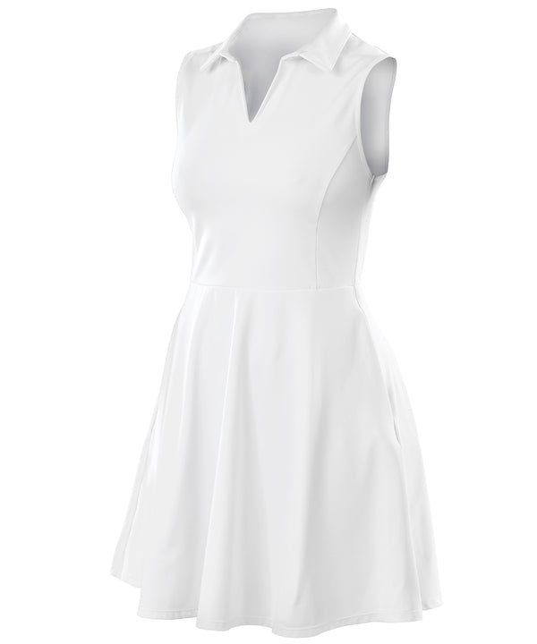 Spiro Recycled Women’s Fitness Dress - White