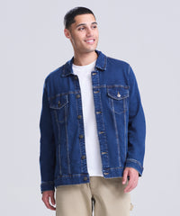 AWDis Noah Denim Jacket - Black