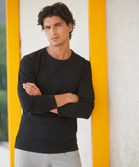 SF Feel Good Long Sleeved Stretch T-shirt - Black