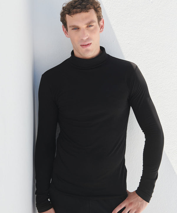 SF Feel Good Roll Neck Top - Black