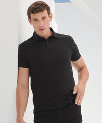SF Short Sleeve Stretch Polo - Black