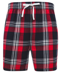 SF Tartan Lounge Shorts - Navy/Green Check