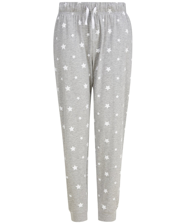 SF Lounge Pants - Heather Grey/White Stars