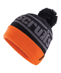 Scruffs Trade Bobble Hat - Black/Orange