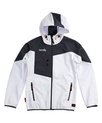 Scruffs Worker Softshell Jacket - White/Graphite