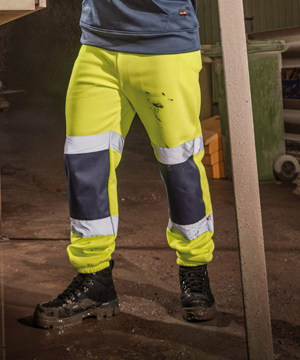 Scruffs High-visibility Jogger - Yellow/Navy