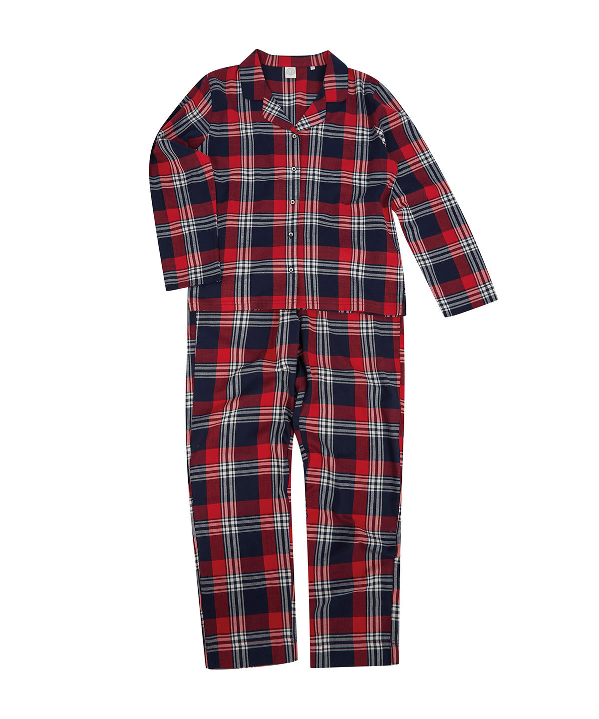SF Women's Tartan Lounge Set - Red/Navy Check