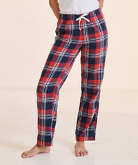 SF Women's Tartan Lounge Pants - Navy/Green Check