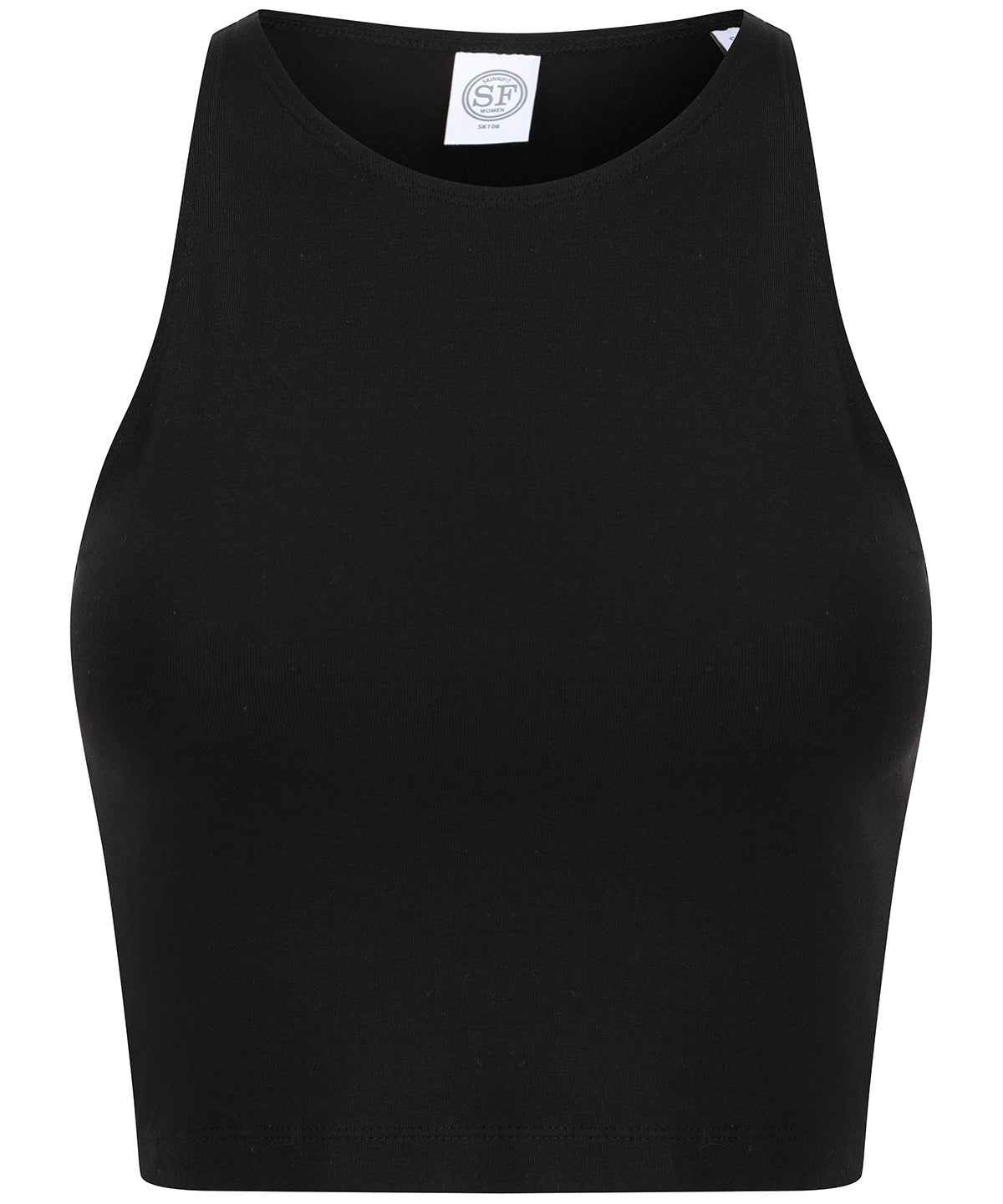 SF Women's Cropped Top - Black