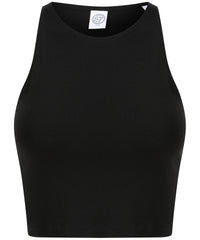 SF Women's Cropped Top - Black