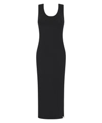SF Women’s Racerback Midi Dress - Black