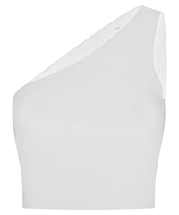 SF Women’s One-shoulder Top - White
