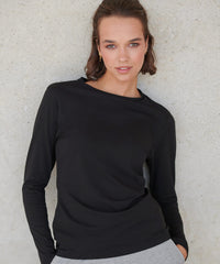 Women's Feel Good Long Sleeved Stretch T-shirt - Black