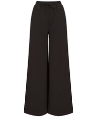 SF Women's Sustainable Fashion Wide Leg Joggers - Black