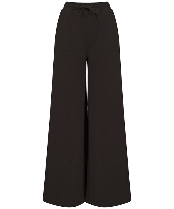SF Women's Sustainable Fashion Wide Leg Joggers - Black