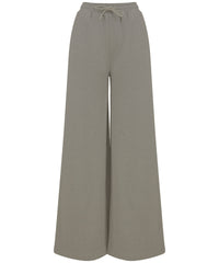 SF Women's Sustainable Fashion Wide Leg Joggers - Khaki