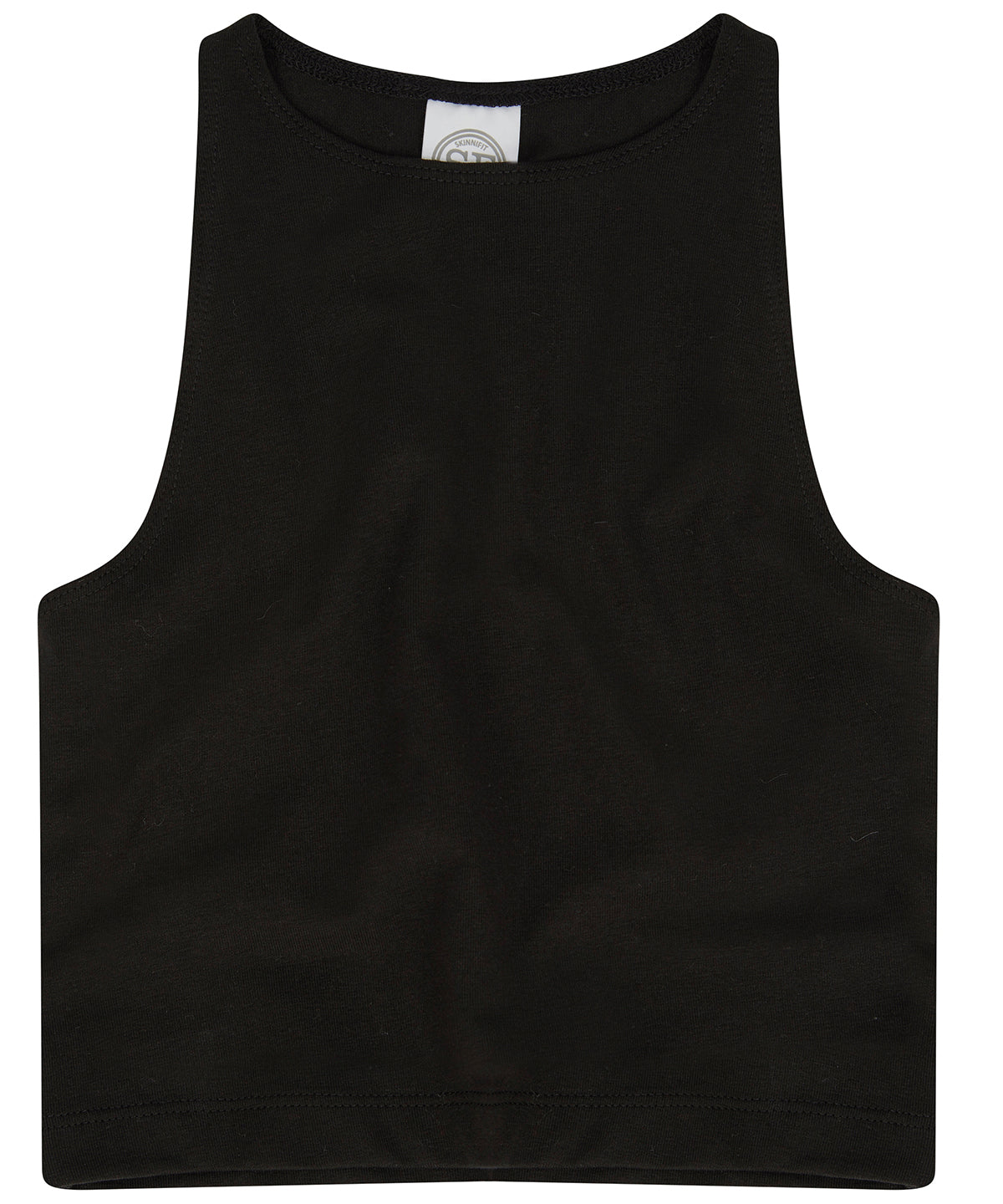 SF Kids Cropped Top - Black
