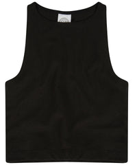 SF Kids Cropped Top - Black