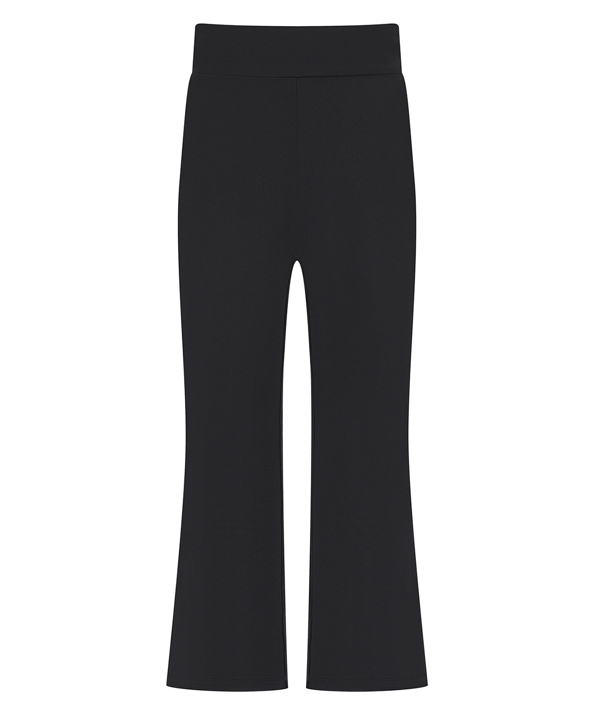 Kids Flared Leggings - Black