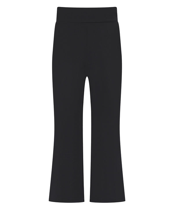 Kids Flared Leggings - Black