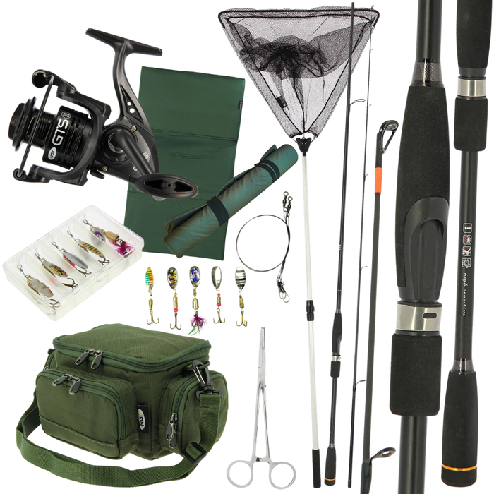 NGT XT Carbon Spinning Pike Predator Set