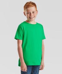 Fruit of the Loom Kids Iconic 150 T - Black